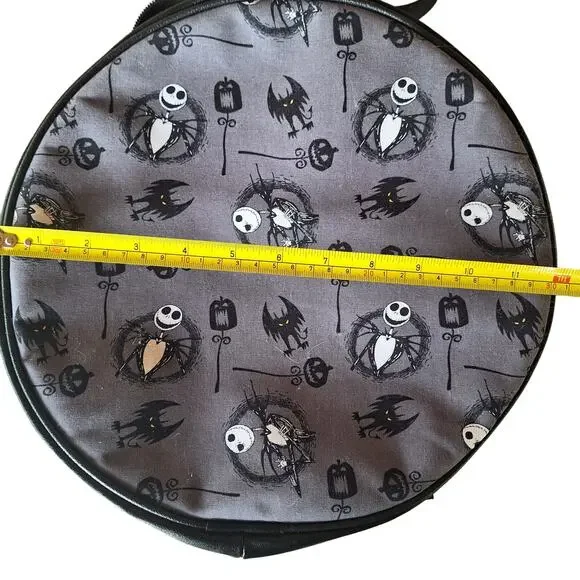 Nightmare before christmas LUNA convertible crossbody backpack round bag spooky - Picture 3 of 6